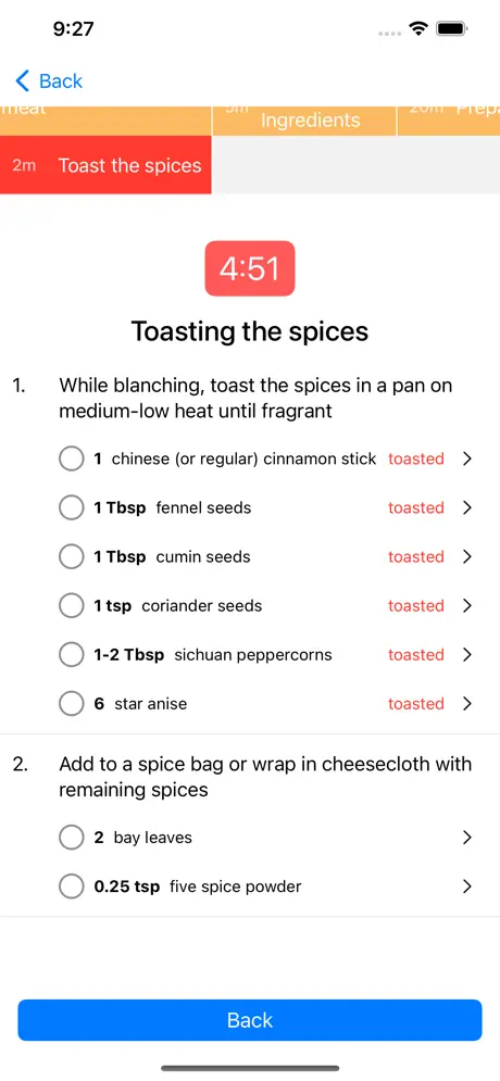 Toast Spices